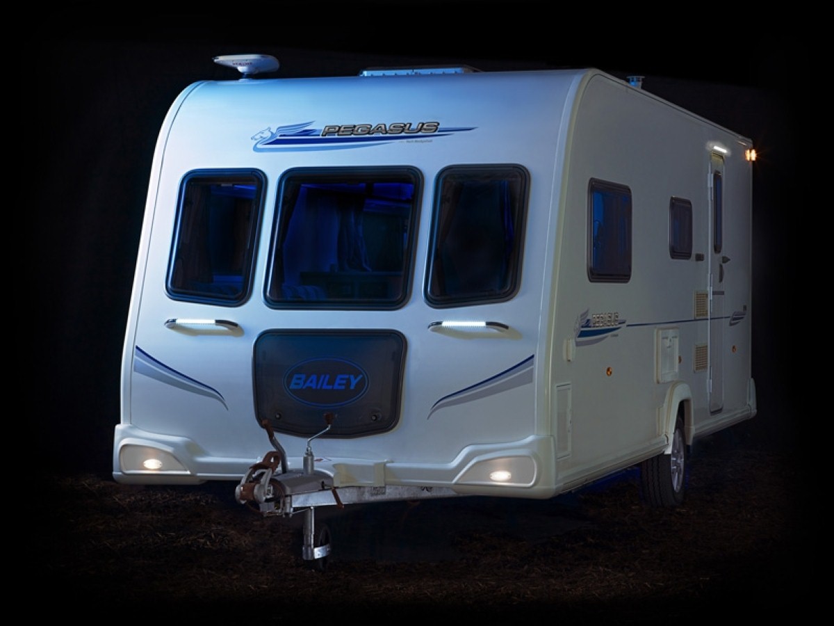The Pegasus model is among the most popular caravans on UK roads - in the first year of sale