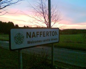 The village of Nafferton has an ancient history and is listed in the Domesday book