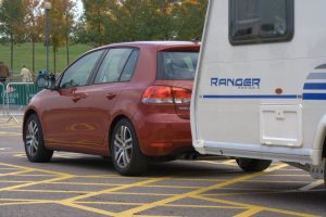 The towing taster was popular at last year's Caravan Show at the NEC (pictured)