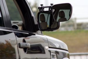 Exterior mirrors offer greater visibility for those towing caravans