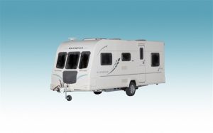 The Olympus joins the Pegasus in Bailey's new collection of Alu-Tech caravans