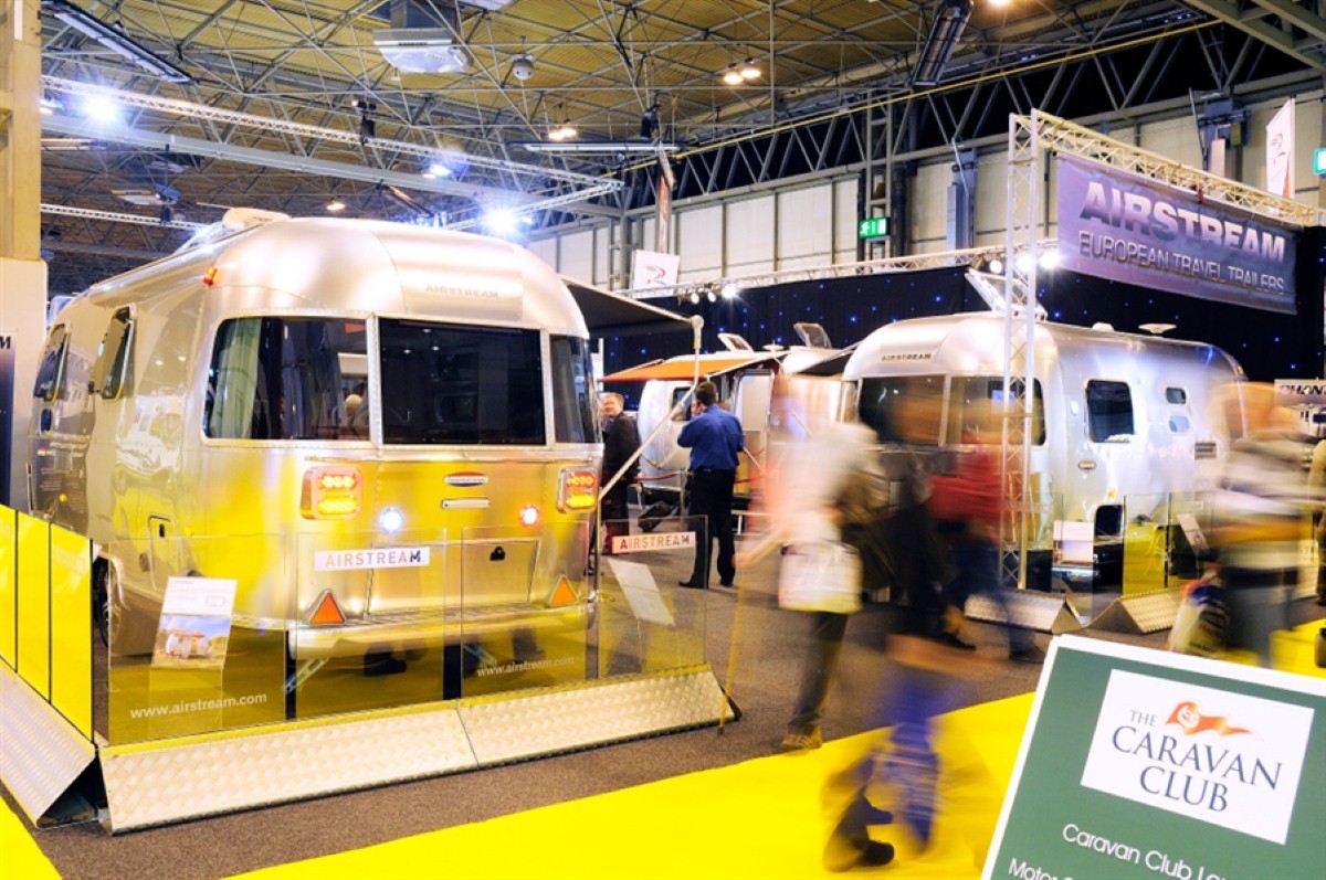 The iconic Airstream is one of the highlights of the 2010 show
