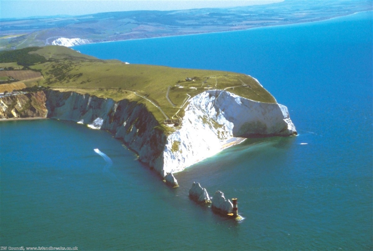 The Needles is one of the island's main attractions