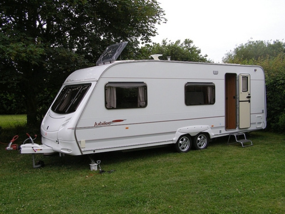 Living in the forest is a dream for most caravanners