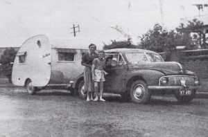 The caravans of yesteryear such as this Carlight will be on display