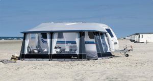 The awning features a number of small benefits which keep holidaymakers coming back for more