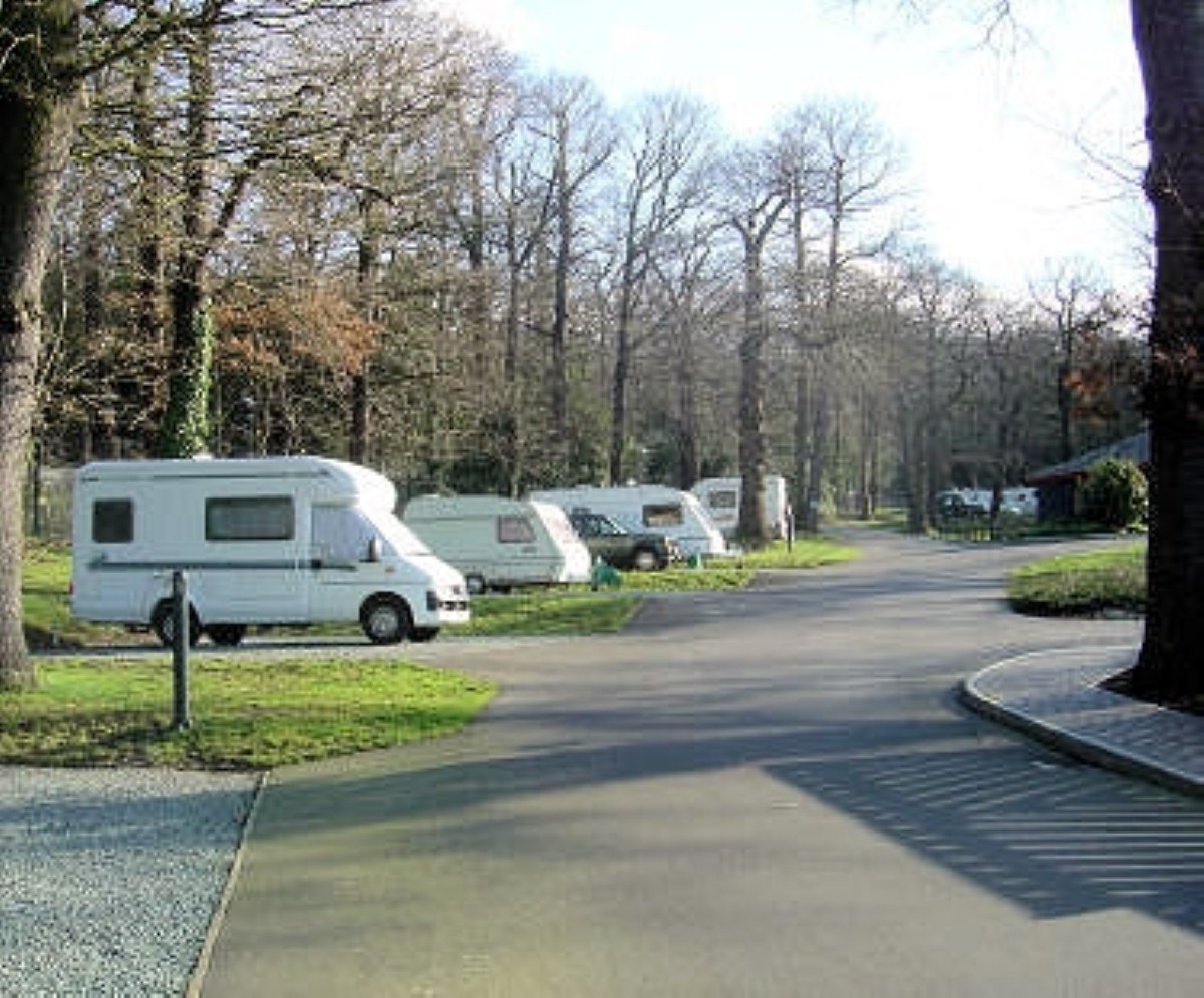 Abbey Wood is one of the few touring caravan parks inside the M25