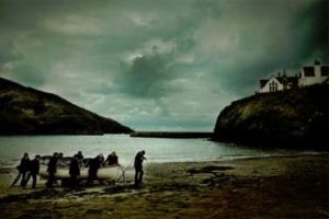 The Fisherman's Friends perform in Cornish town of Port Isaac