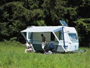 Caravan sun canopies are useful devices for creating shade