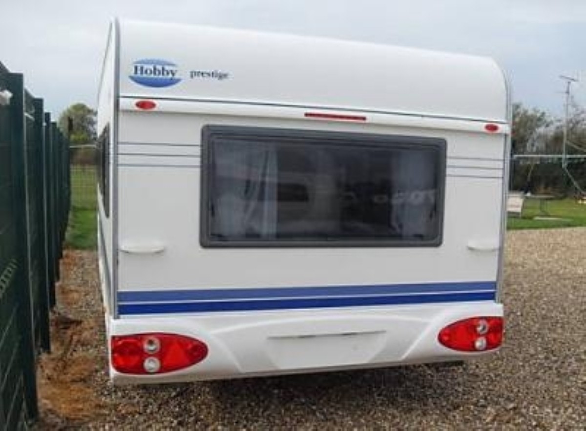 William Roberts was asleep in his Hobby caravan when it was stolen