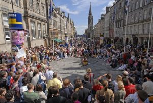 Caravanners visiting Scotland in August may want to attend the Edinburgh festival