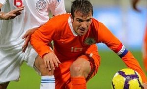 The Dutch international grew up in a caravan with his parents