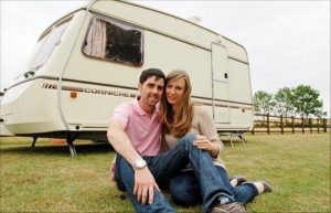James Kenny and Donna Collins will celebrate their honeymoon in a Swift Corniche
