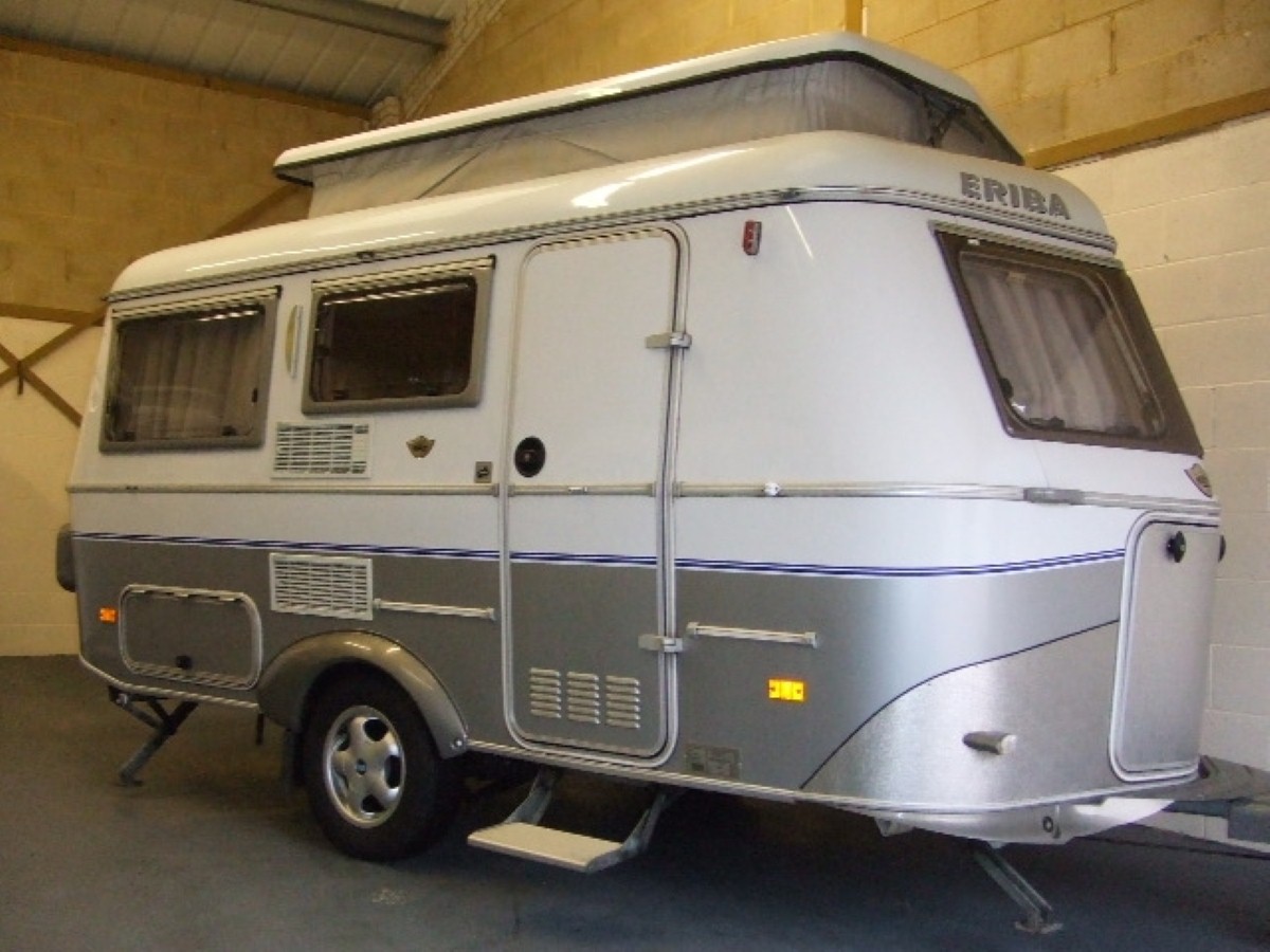 The Eriba caravan range has a unique pop-top design