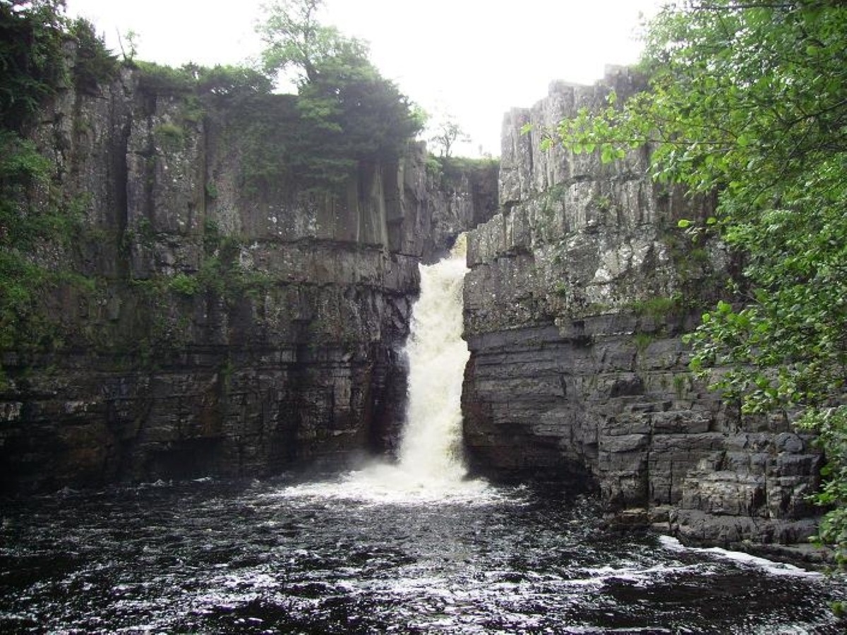 Visitors to the Barnard Castle Caravan Club site can visit High Force, England's highest waterfall