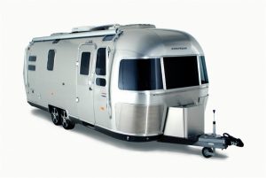 The ordinary-sized Airstream would certainly tower over its mini version