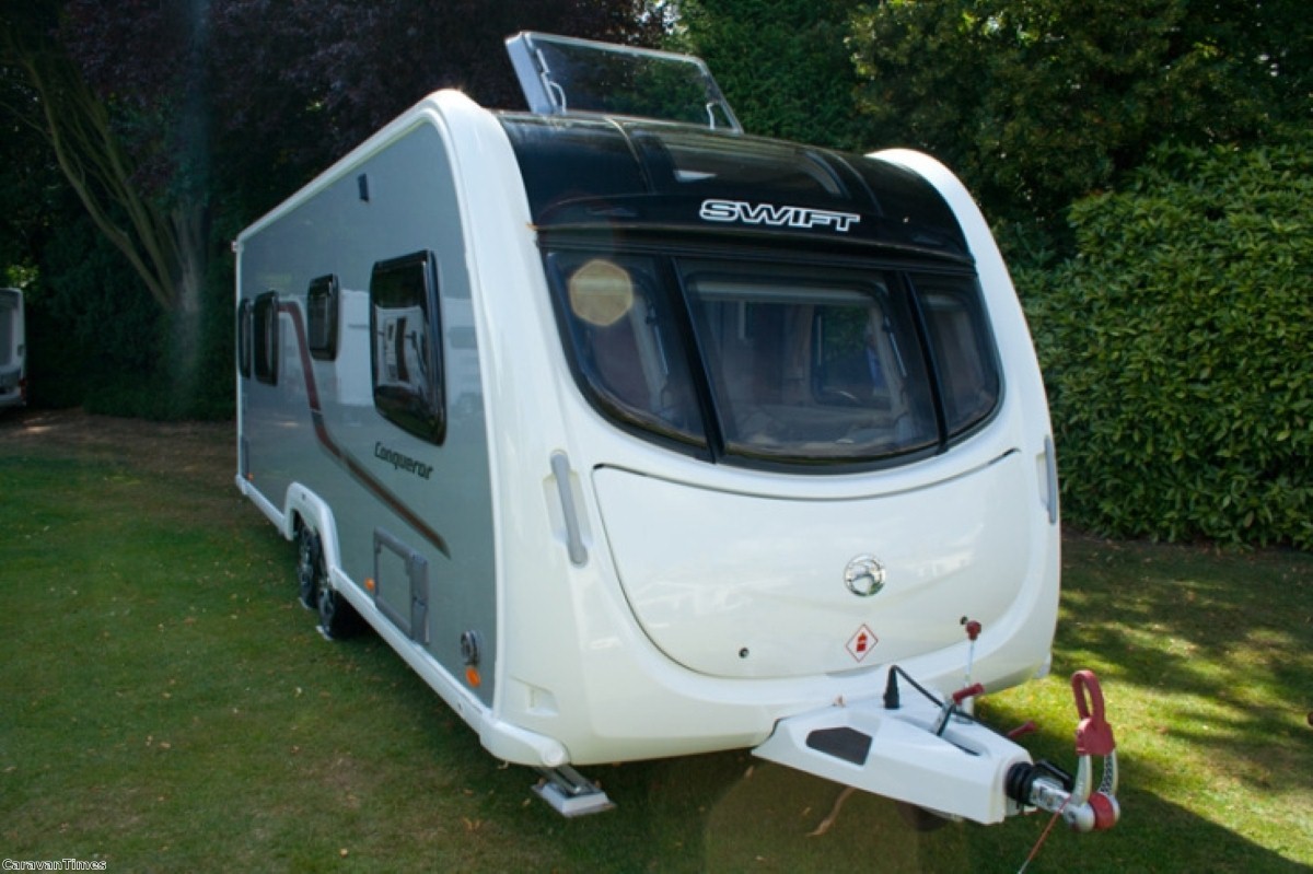 Swift has seen a surge of interest in new models such as the Conqueror (pictured)