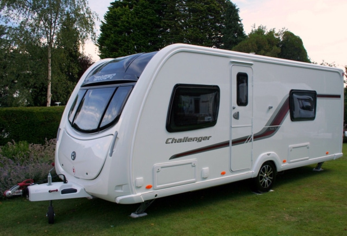 The panoramic sunroof (pictured) is an optional extra on the Challenger range