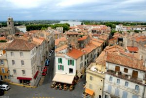 Caravanners can stop in at one of the many picturesque market towns located across France
