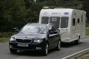 The 2011 Towcar of the Year winner Skoda goes through its paces at the Millbrook Proving Ground