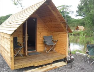The Log Pod is a movable shelter that can be located on any pitches