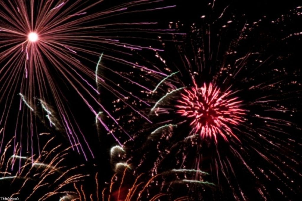 Fireworks night is less than one month away