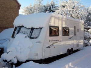 Adverse weather conditions could affect your plans for winter caravanning this year