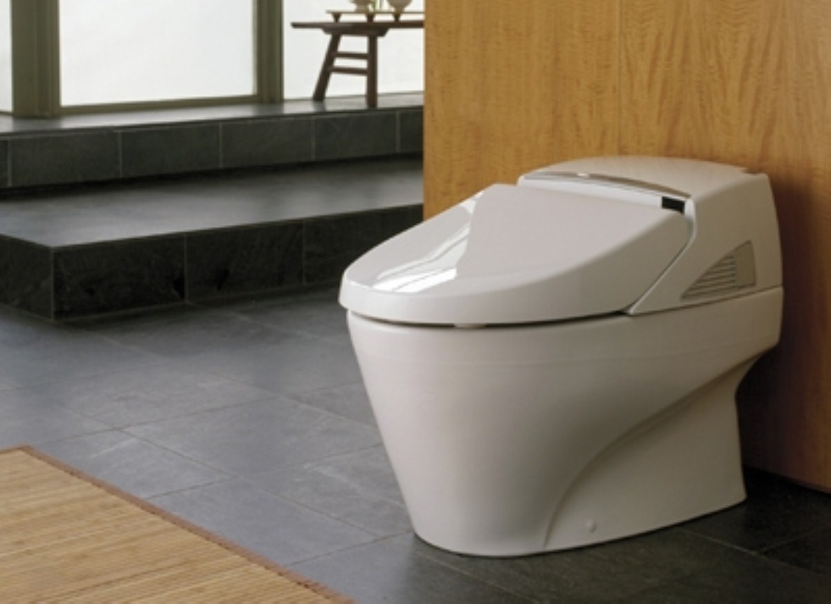 This is not just a toilet. It's a five-star toilet.