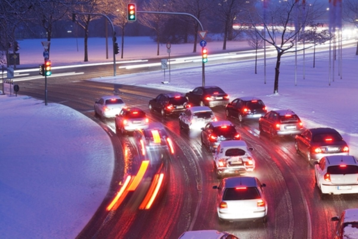 Driving conditions could worsen in the next fortnight after widespread predictions of snow