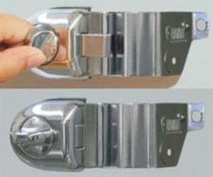 Adding an extra lock to your caravan door can help keep out thieves