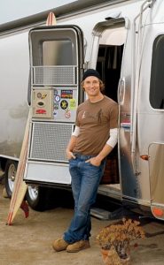 The Airstream has served as an office, home, and tour bus for McConaughey