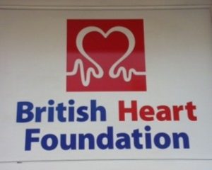 The British Heart Foundation praised the Caravan Club for its efforts
