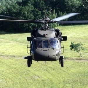 Thief pursued by police helicopter
