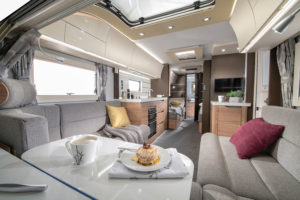 Interior of the Adria Alpina Colorado