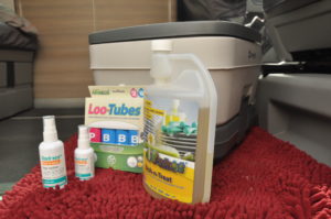 Cleaning products for your caravan