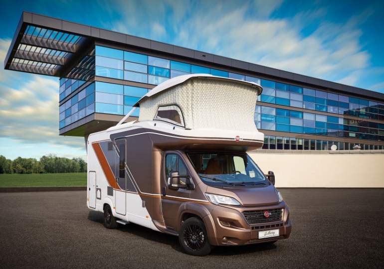 A Burstner motorhome