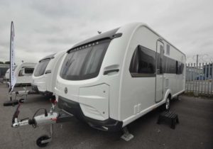 The Coachman Lusso 1 parked up