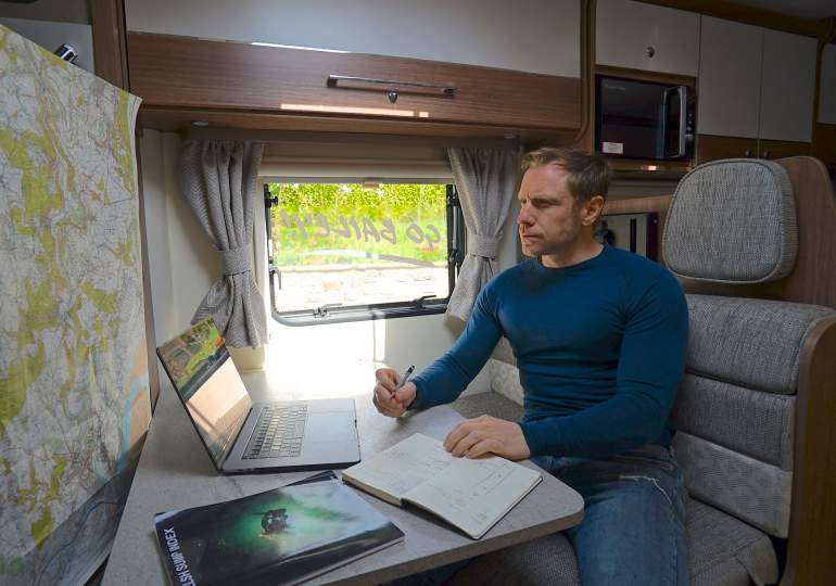 Andy Torbet planning a trip for the autumn