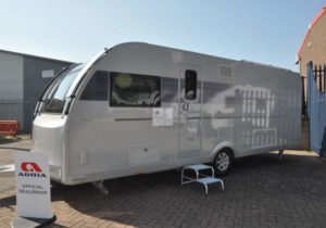 The Adria Alpina Mississippi parked up