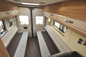 Interior of the Swift Select 122