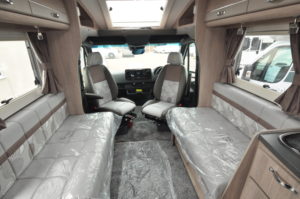 Interior of the Auto-Sleeper Burford