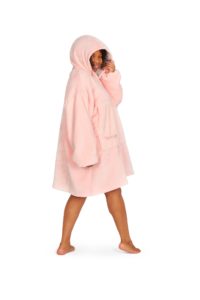 Woman in a Snuggy