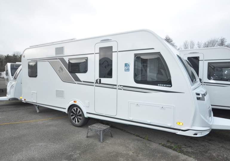 Exterior of the Knaus Südwind 580QS