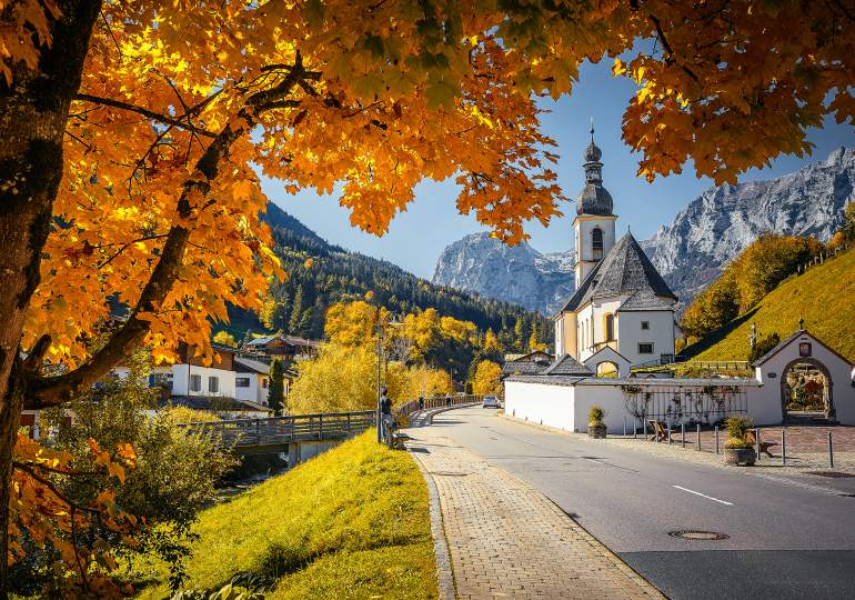 A view of the German Alpine Road