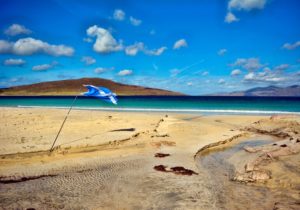 beach in scotland